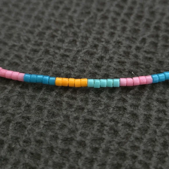 Gorjana "Gigi Stripe" Glass🪟 Bead Necklace - NWT - Picture 13 of 16